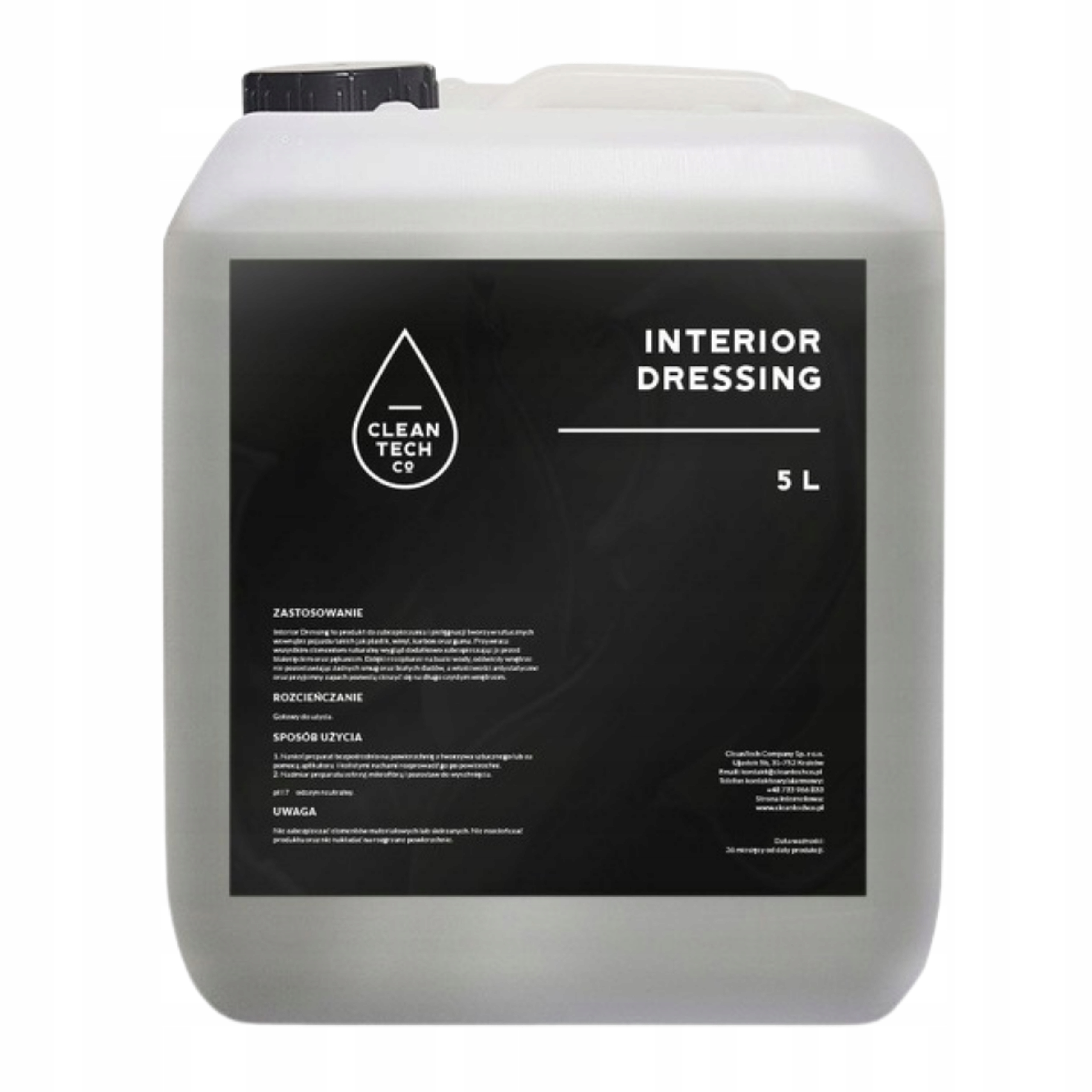 CLEANTECH INTERIOR DRESSING 5L CT INT5L
