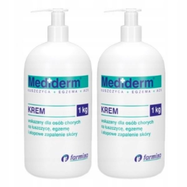 Mediderm krem emolient egzema łuszczyca Zestaw 2x 1000 g