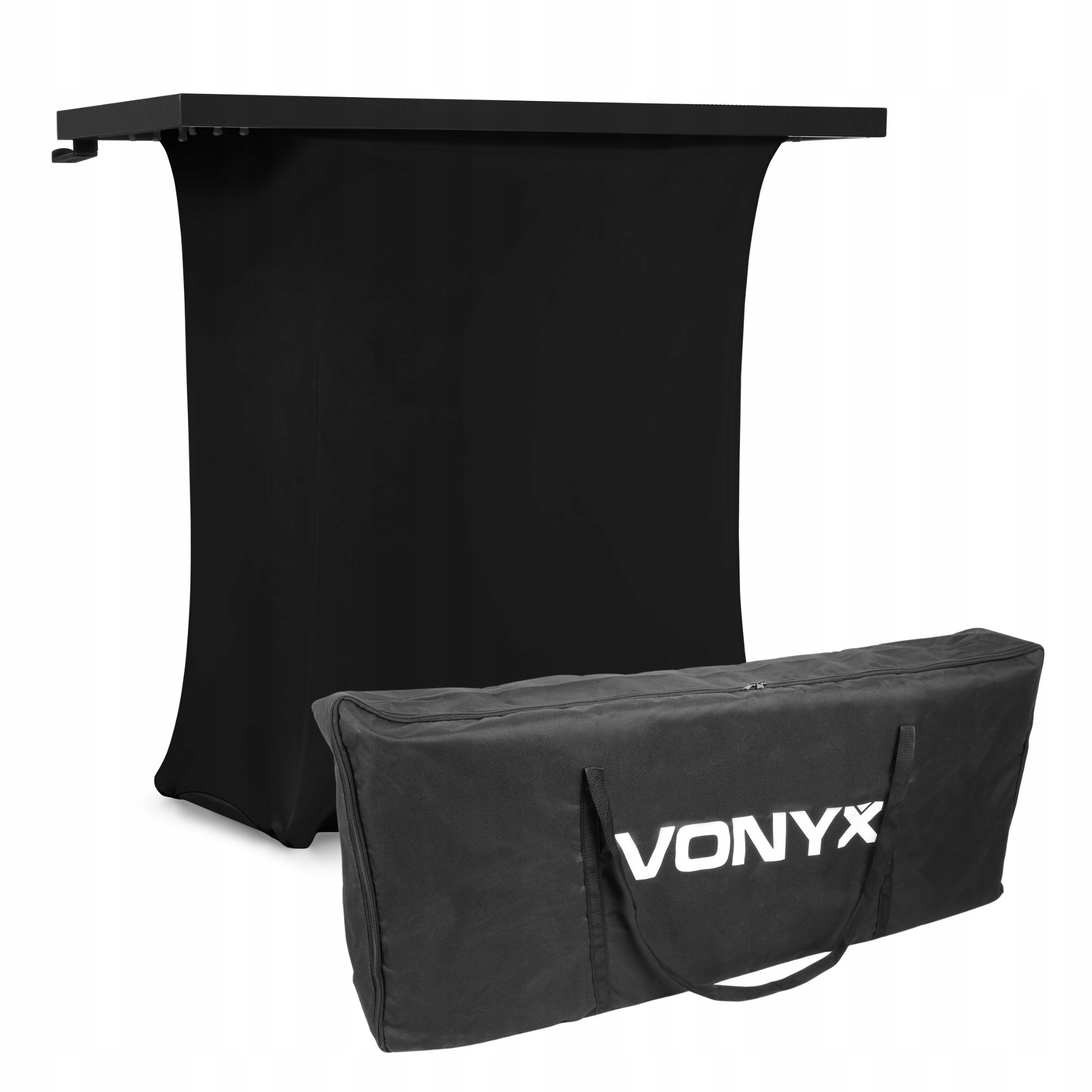 Parawan Stand Dj mobilny statyw dla DJa składany z pokrowcem