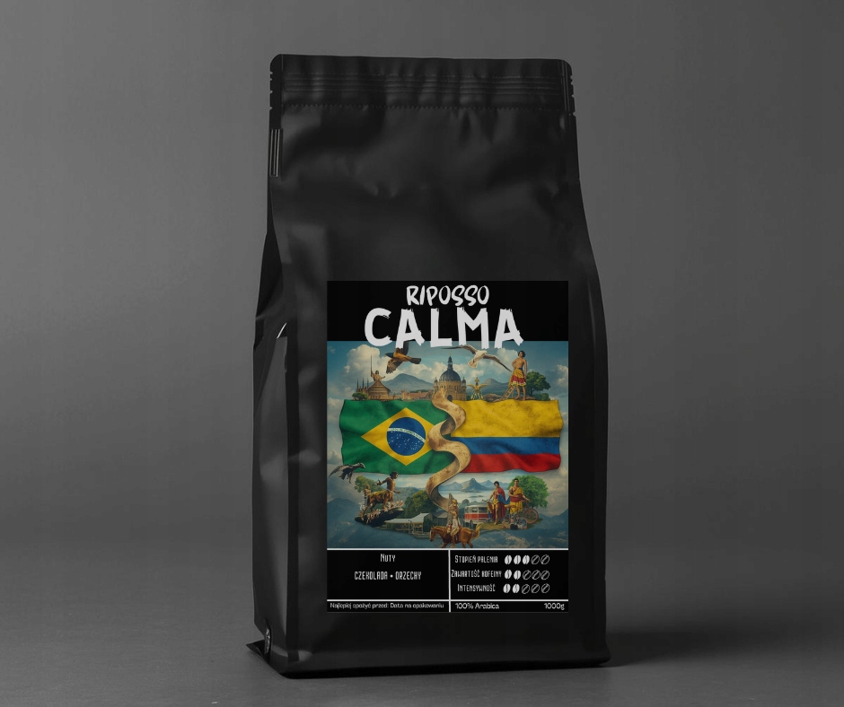 Riposso Calma 1kg káva káva 100% Arabica