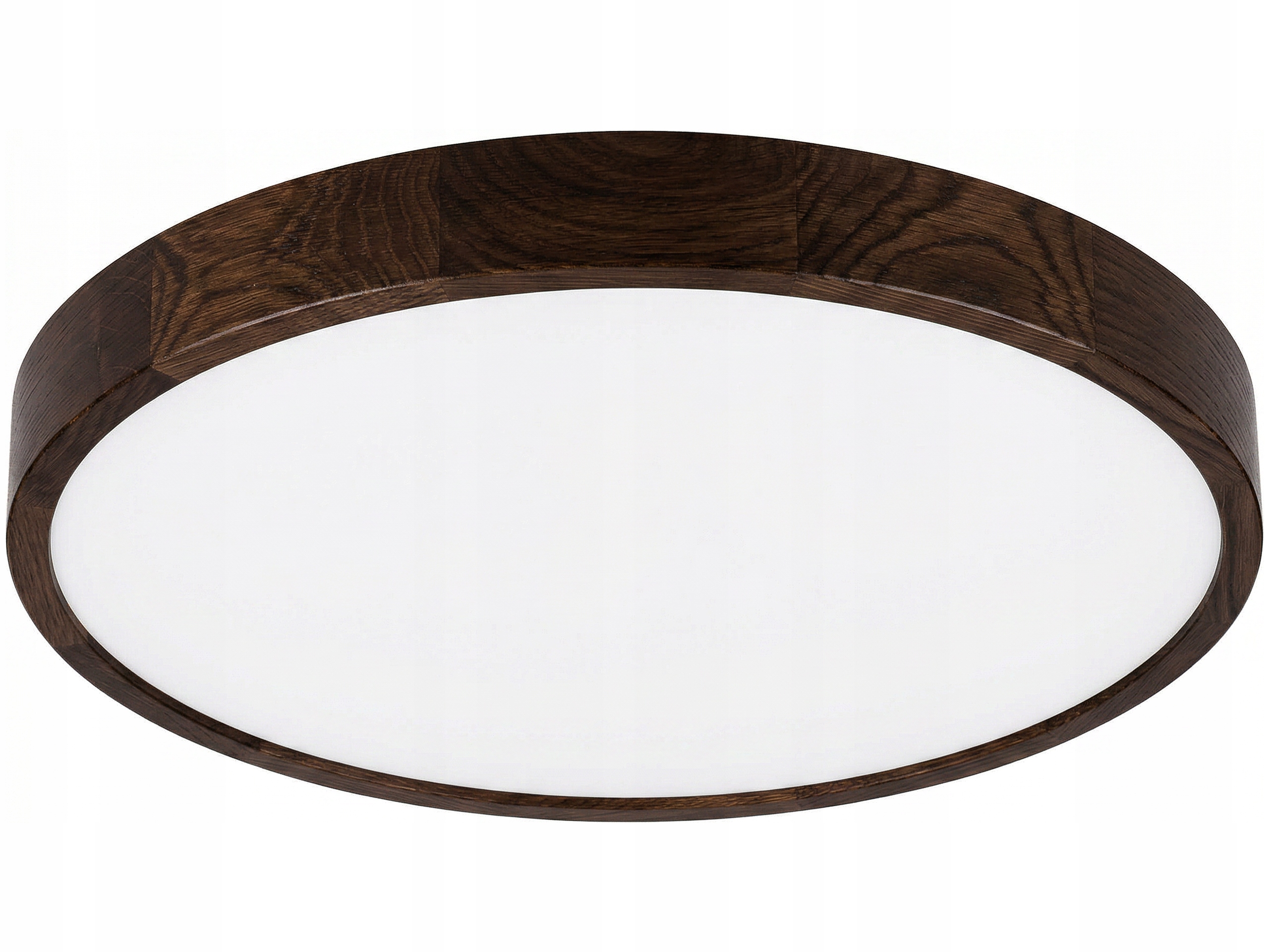 Stropná lampa Leja Stropné Svietidlo fi475 Tmavý Dub do obývacej izby kuchyne 4000K