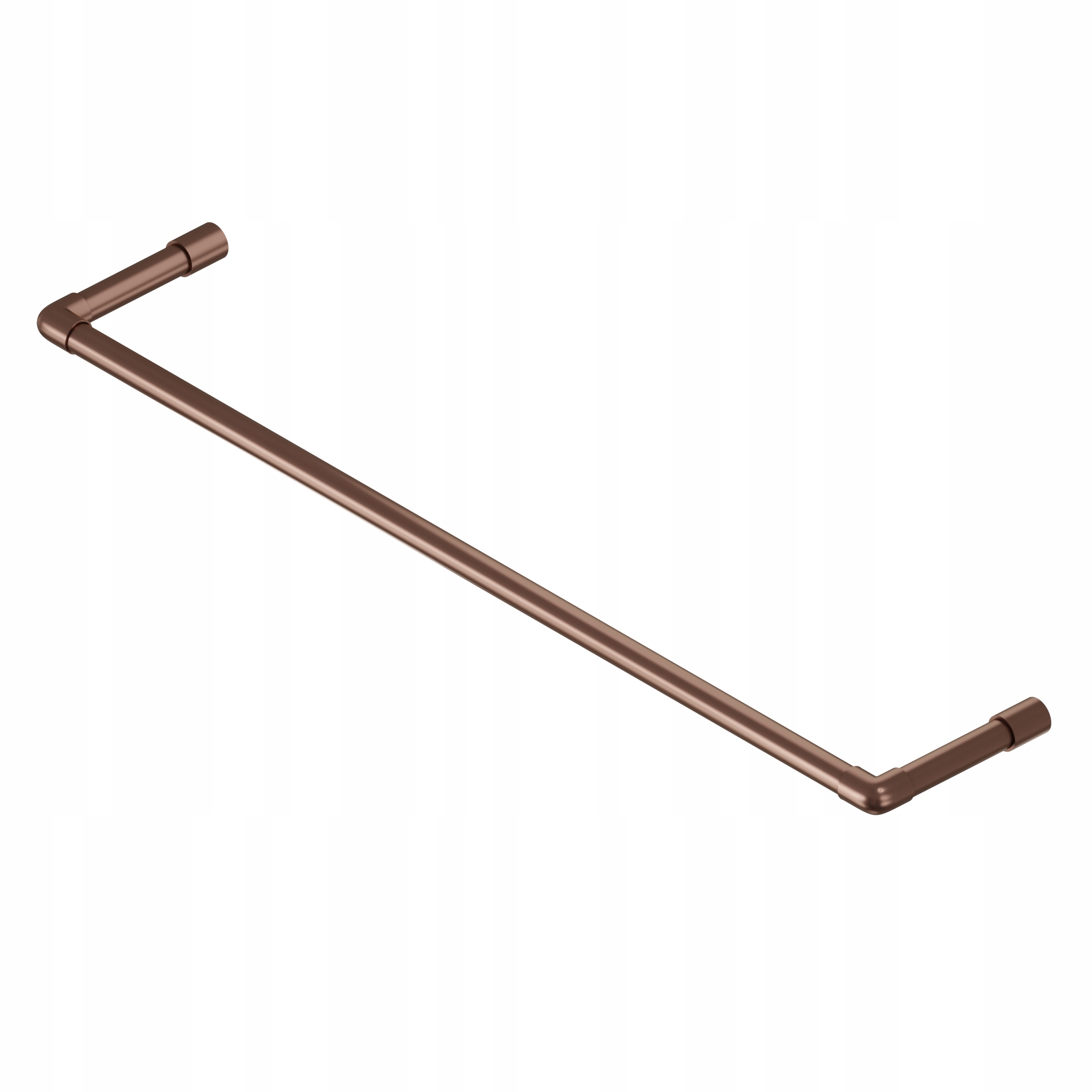 Koupelnový Věšák Na Ručníky, Držák, Průměr 25 MM, Měděný, 100 CM, Ginger