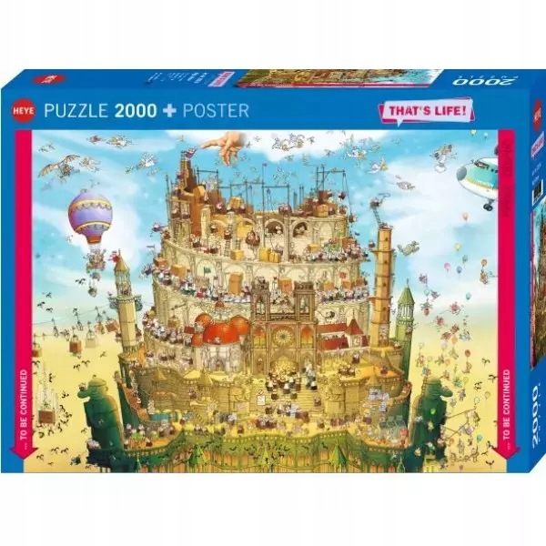 Puzzle 2000 elementów. To jest życie!, Wysoko w górze Heye