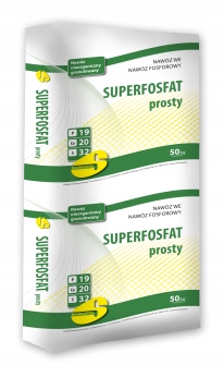 Superfosfat prosty Siarkopol, Superfosfat granulowany worek 25 kg