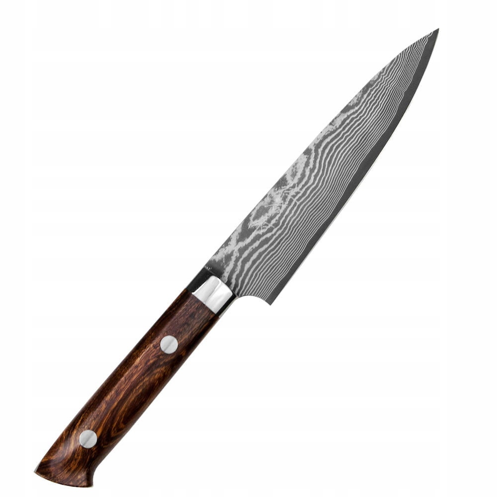 Takeshi Saji Iw Ručne kovaný VG-10 Japonský kuchynský nôž Univerzálny 13 cm