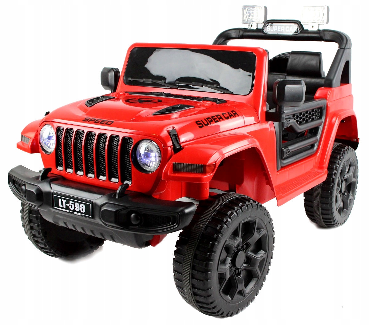 Jeep Lt Off Road 4x4,4 silniki, Auto na akumulator, 4 amortyzatory, 12v9ah