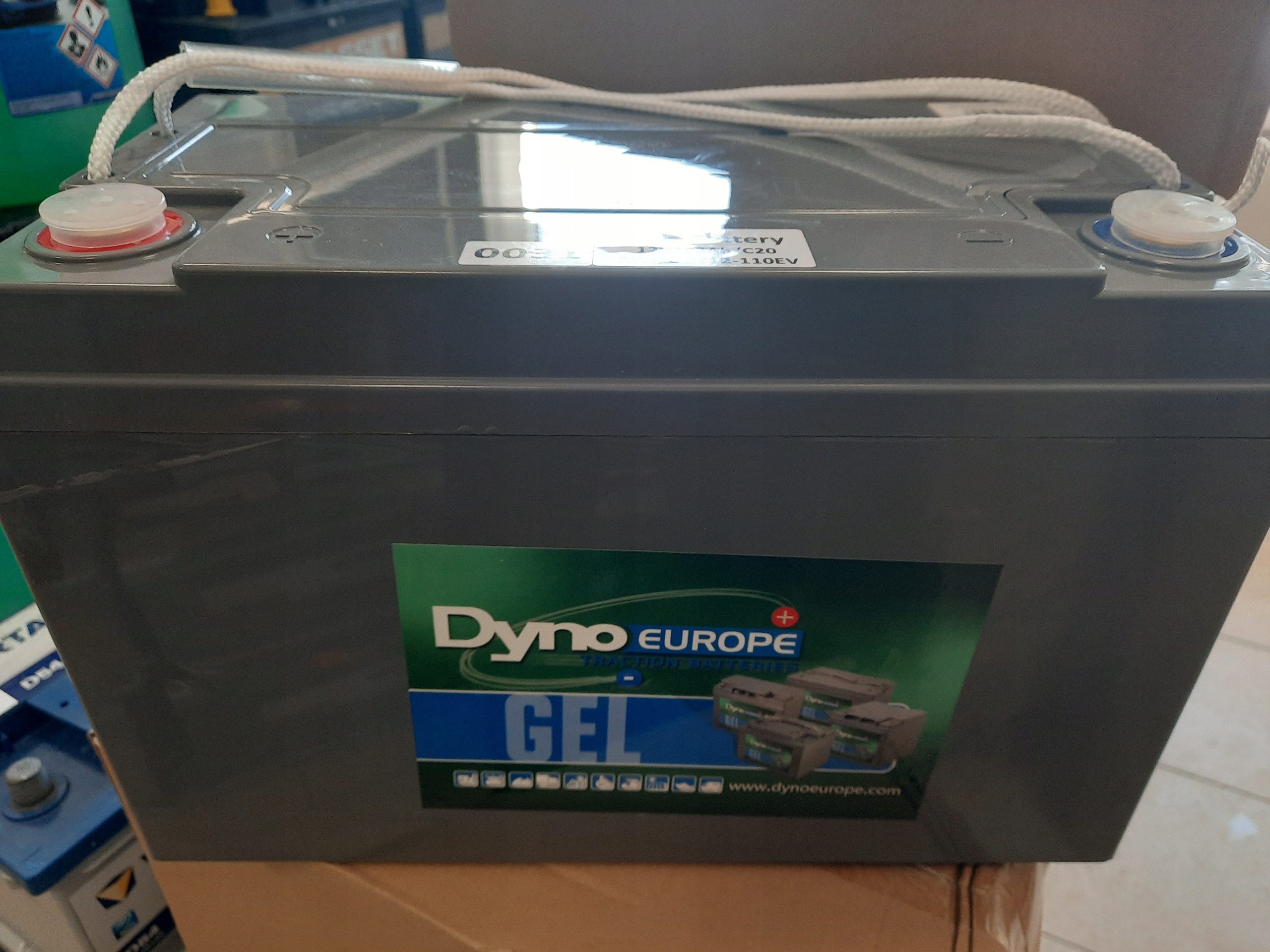 DGY12-110EV - Акумуляторна батарея GEL Dyno 12V 110Ah для медицини UA