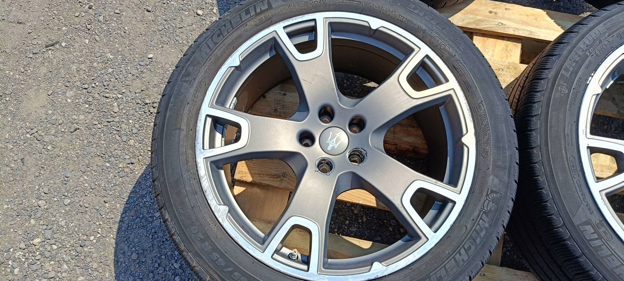 wheels discs aluminium komplet 20" R20 Maserati Levante 2017