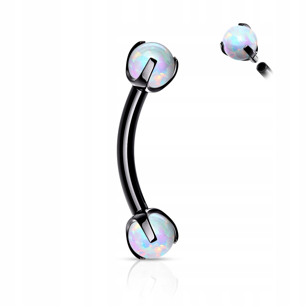 KOLCZYK DO BRWI OPAL OPALIZUJĄCY 1,2x8x3