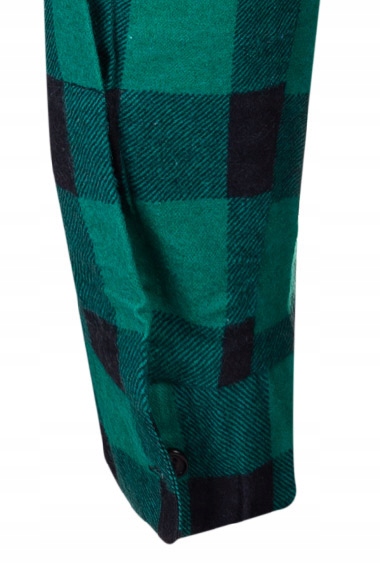 KOSZULA FLANELOWA CASUAL W KRATE MĘSKA 100% BAWEŁNA r. L Model Koszula flanelowa KO FL RB