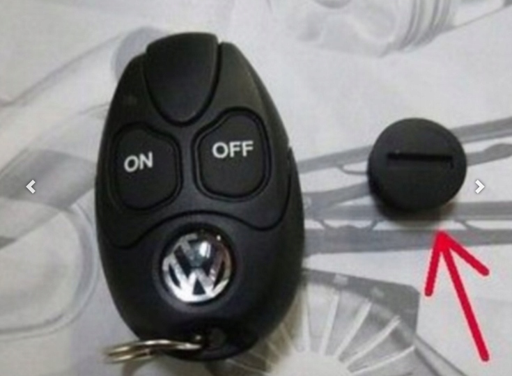 ASO VW NAKŁADKA BATERII PILOTA WEBASTO 1K0963512A