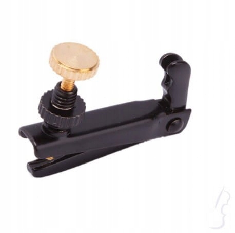 Mikrostroik skrzypcowy 3/4-4/4, ze złotą śrubką