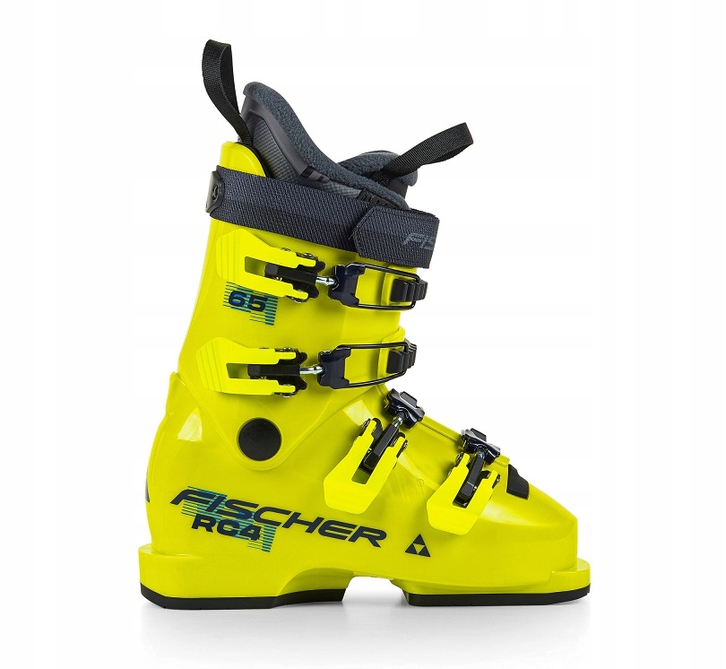 Fischer RC4 65 Jr Buty narciarskie Juniorskie Yellow 275 (42)