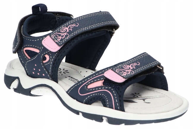 

American RL109 Klapki Sandały Dziecięce Rzepy N 36