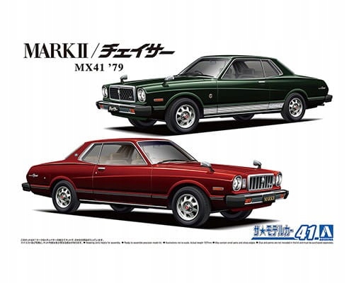 Toyota MX41 Mark2/Chaser '79 1:24 Aoshima 058602