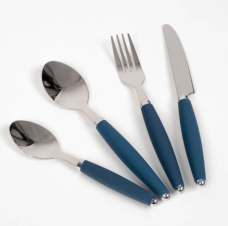 Příbory Holiday 16 modré Holiday Travel