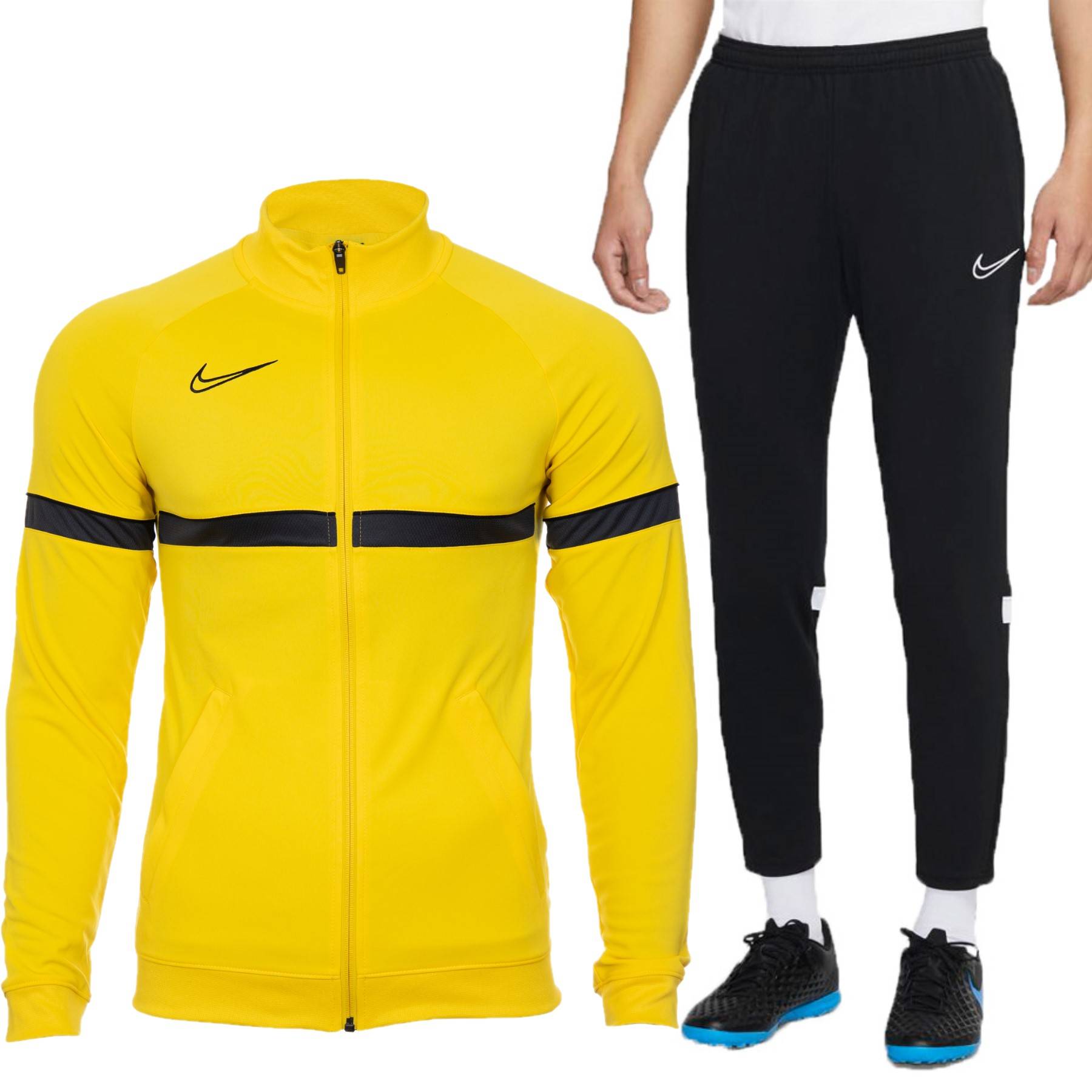 

Dres męski Nike Dri-FIT Academy żółto czarny