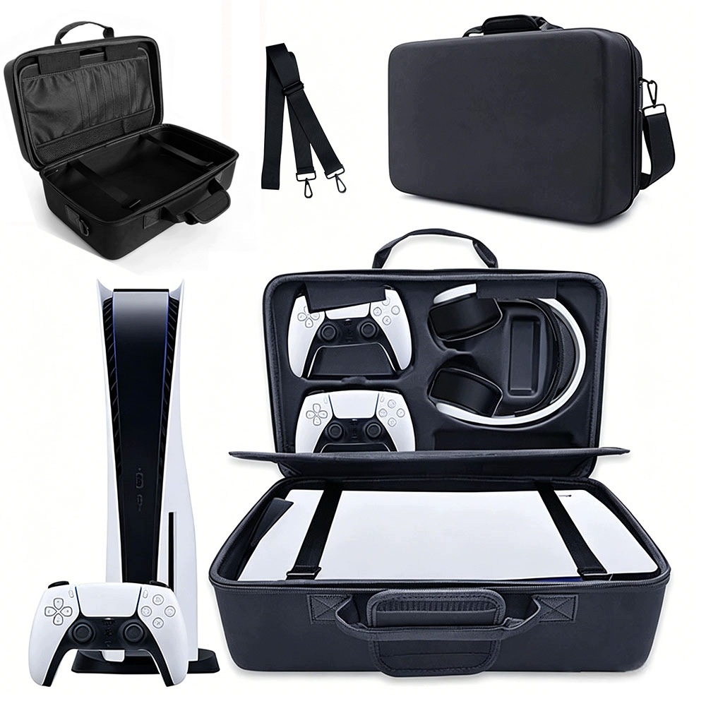 Pouzdro Kufřík Taška Pro Playstation 5 PS5 Černá