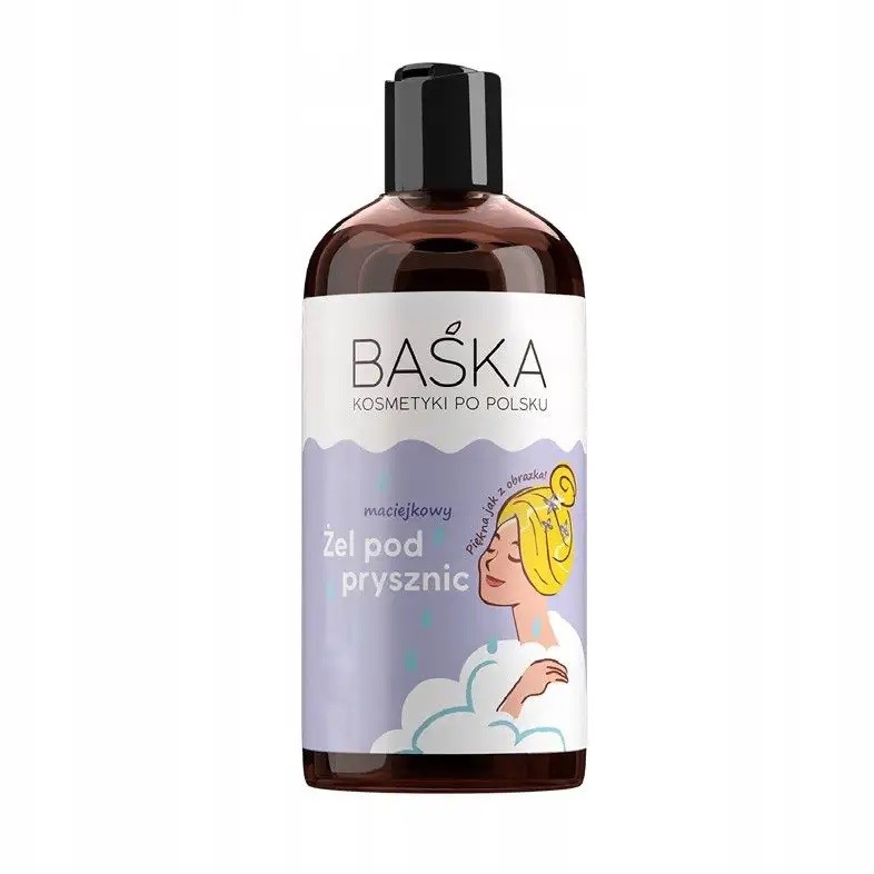 Solverx Baśka Żel pod prysznic maciejkowy 500 ml