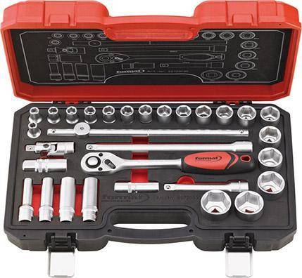 Zest. nástavec 1/2" 30-dielny Format