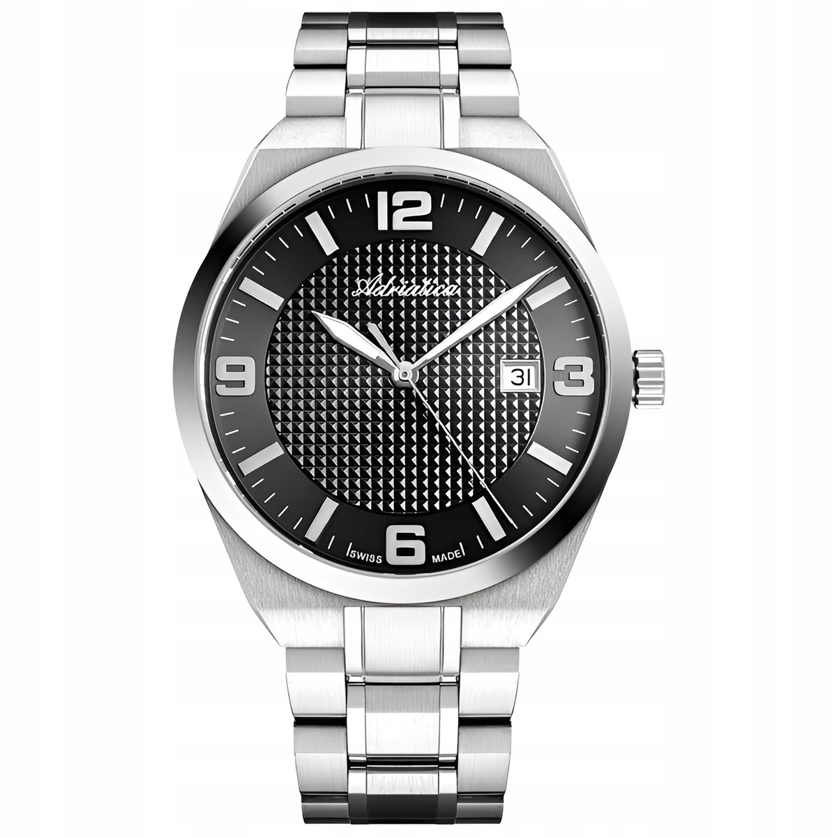 Pánské Hodinky Adriatica A8343.5154Q stříbrný náramek