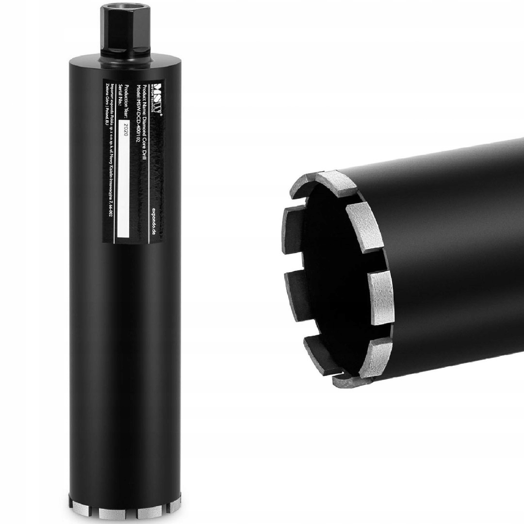 Vrták do betonu kamene G1, délka 400 mm, průměr 102 mm Msw