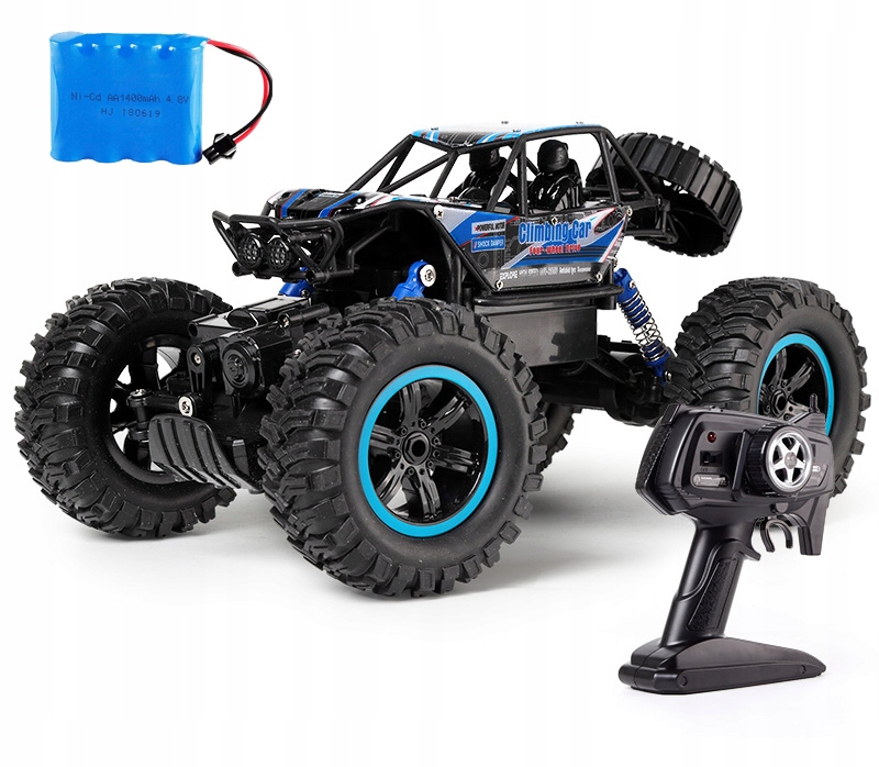 

Zdalnie Sterowany Samochód Terenowy 4x4 Duże Koła