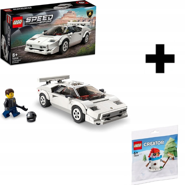 Lego Speed Champions Lamborghini Countach 76908 Lego 30645 Sada Svátků