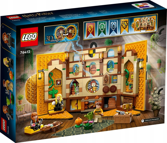 LEGO 76412 HARRY POTTER FLAGA HUFFLEPUFFU Numer produktu 76412