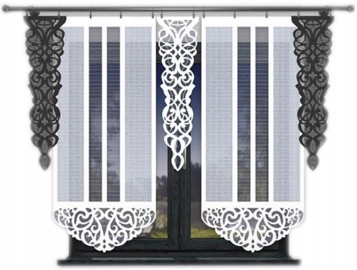

Temida 2 firana, panel, ekran, Ażur rozm. 60x160cm