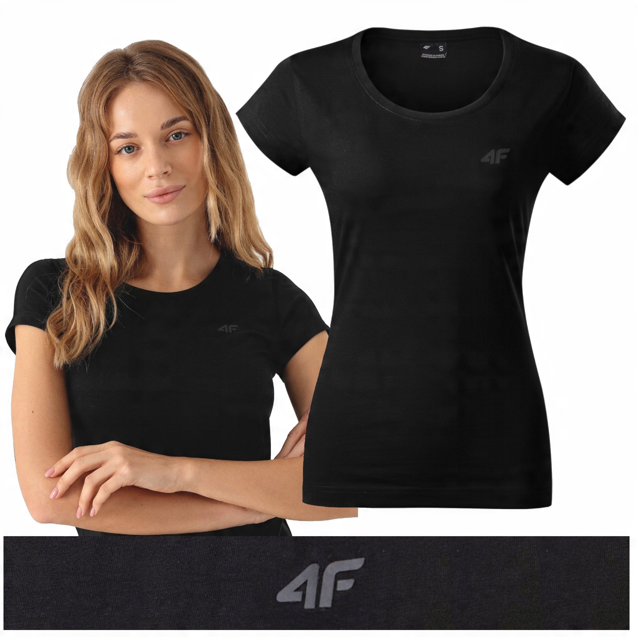 

Koszulka Damska 4F Tshirt Bawełna Sportowa XXL