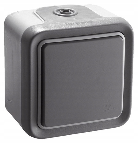 

PLEXO55 Łącznik uniwersalny Szary 10A 250V 069711