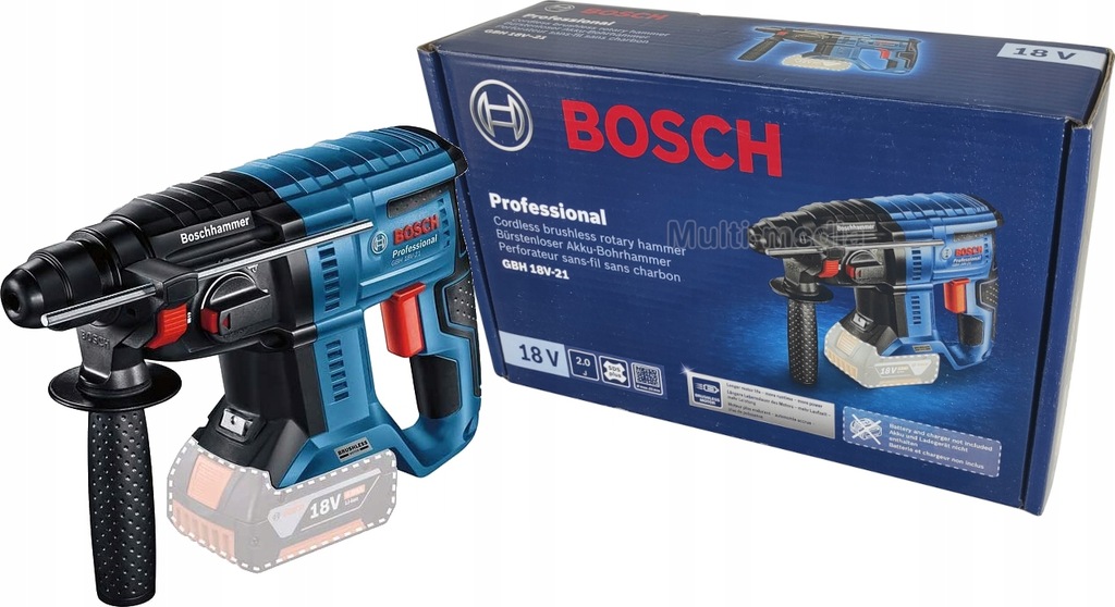 

Młot Udarowy Bosch Gbh 18V-21 18V 0611911100 Body