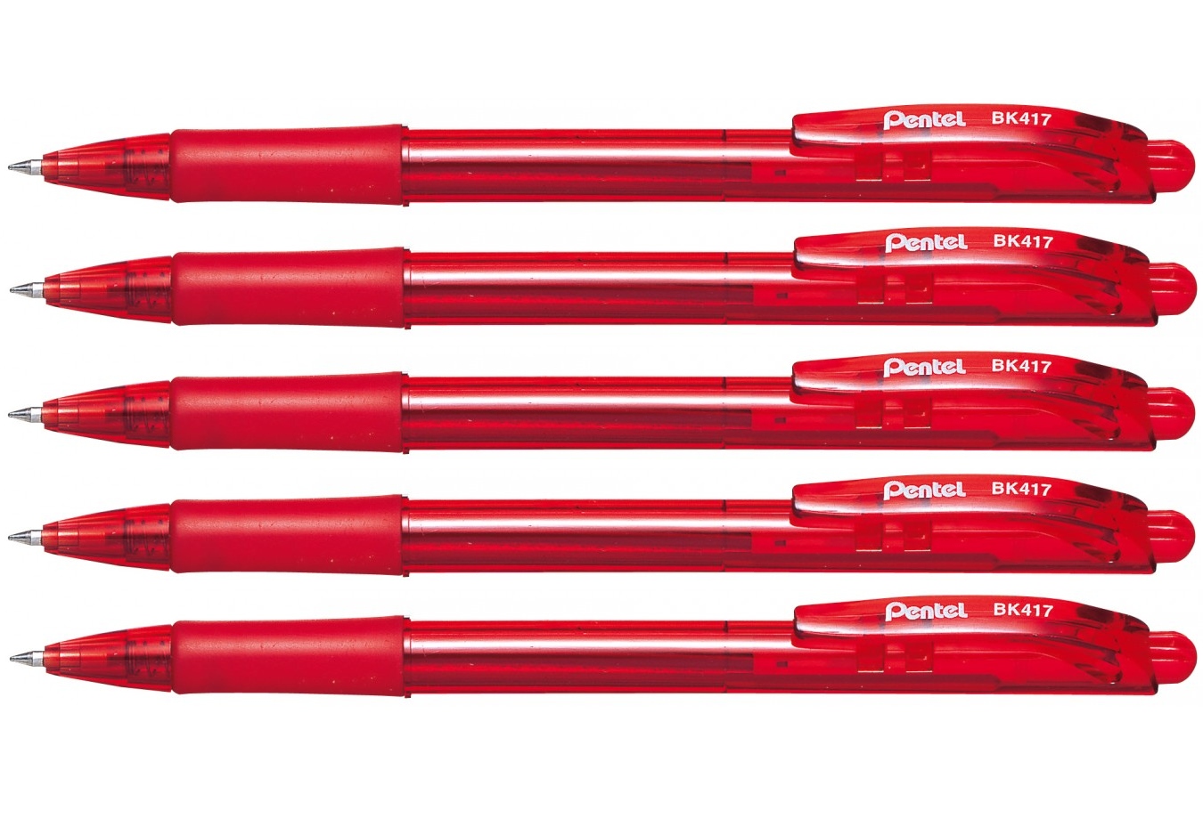 

Długopis Pentel Wow 0,7 automat czerwony 5 szt.