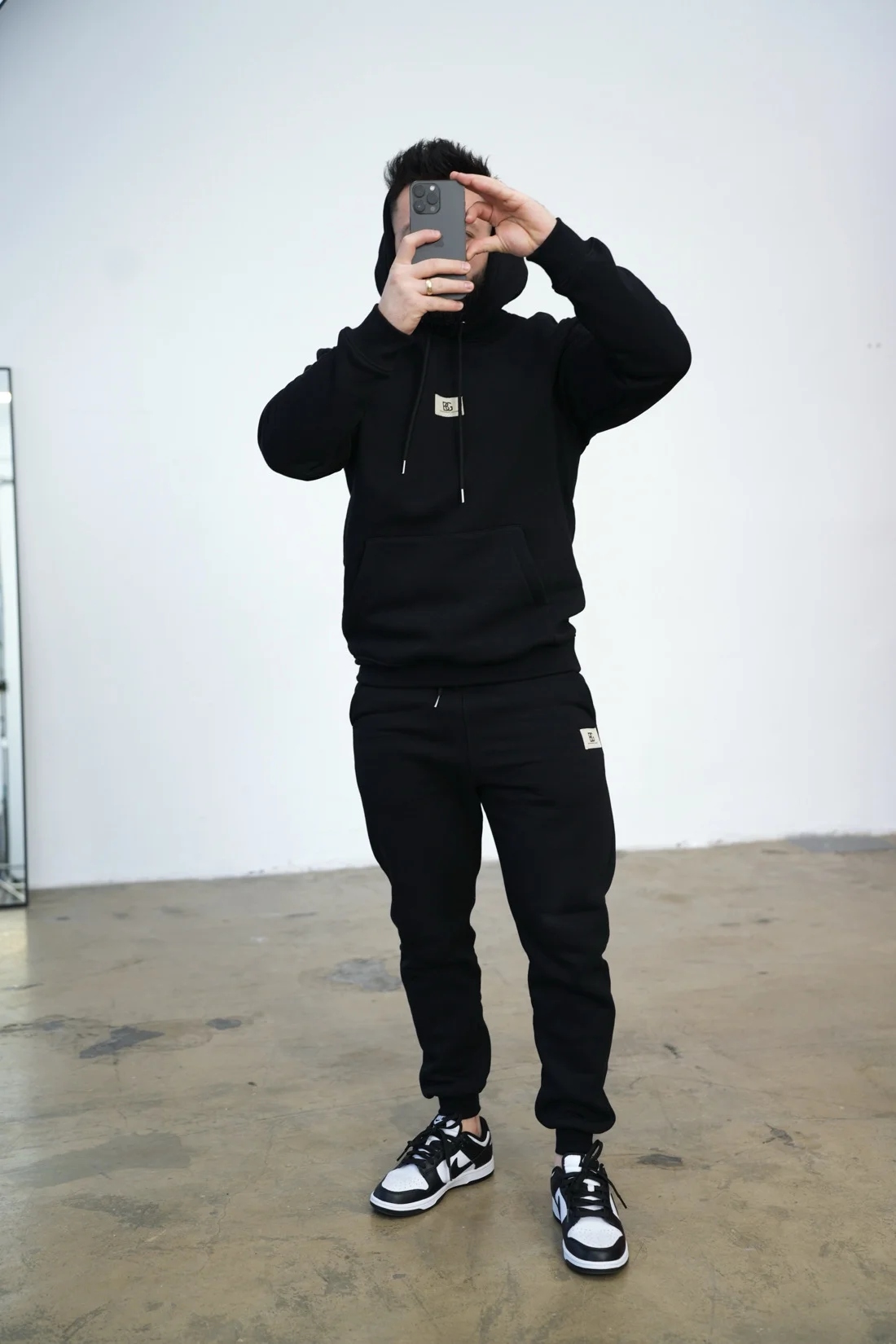 Teplákovka pánský Bg Jetlag černý S