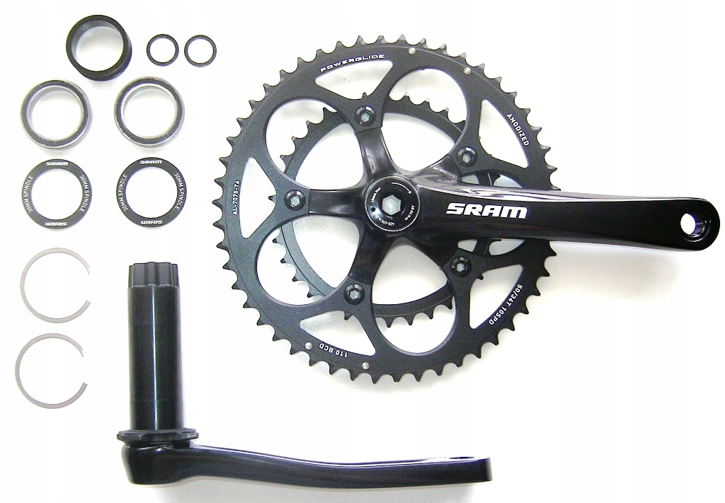 Mechanizm korbowy Sram S550 Dub 172,5mm 53/39T 10rz Szosa