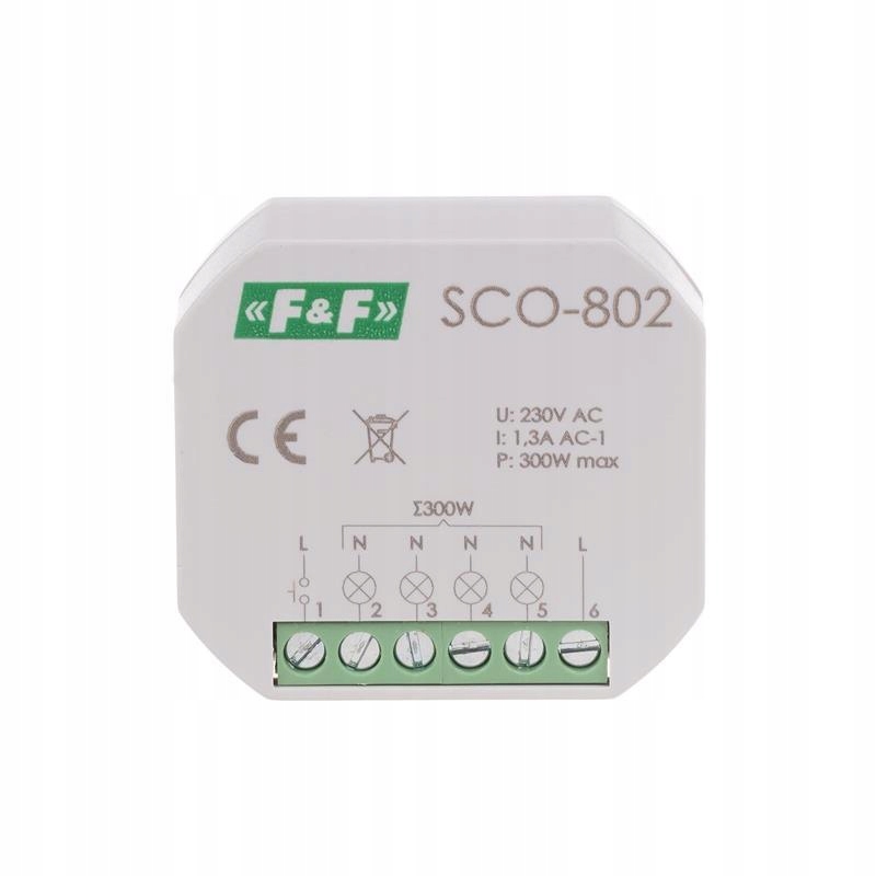 Stmívač osvětlení SCO-802 Led 230V F&f