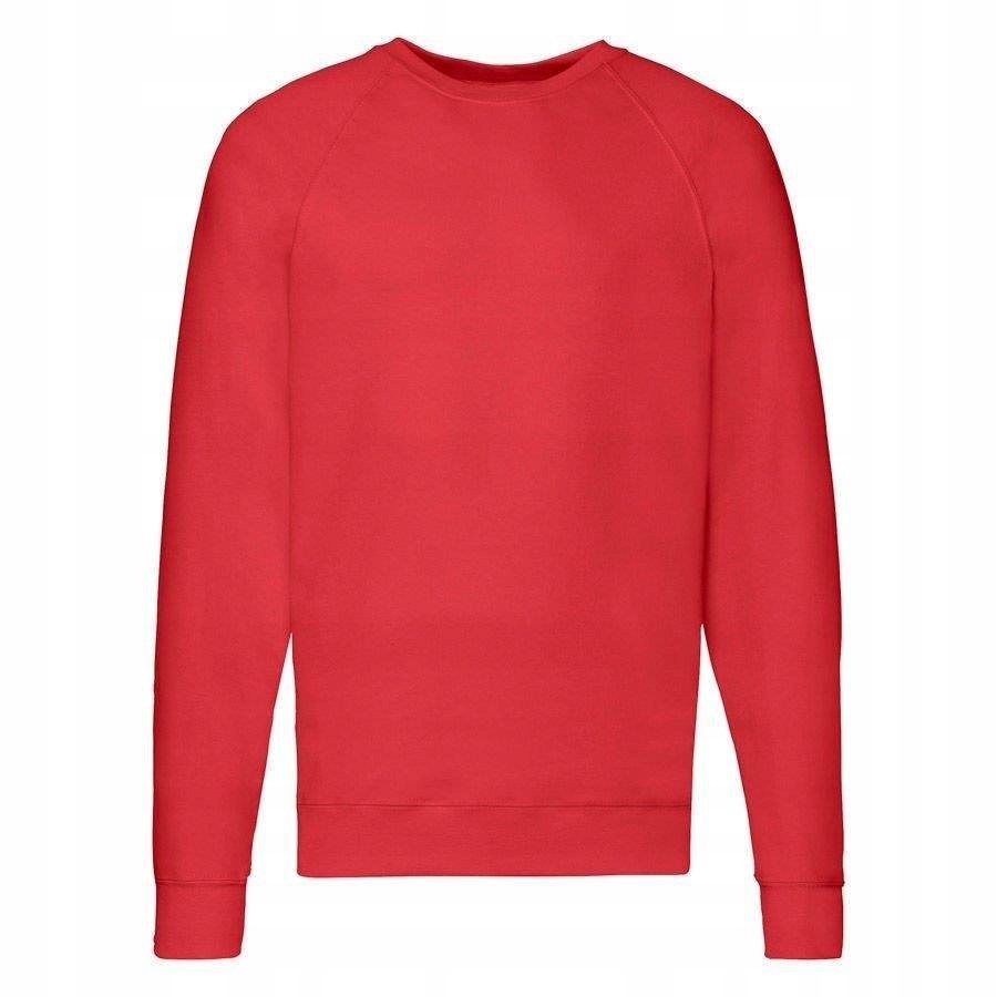 

Męska bluza Fruit raglan 240g Light czerwona XL