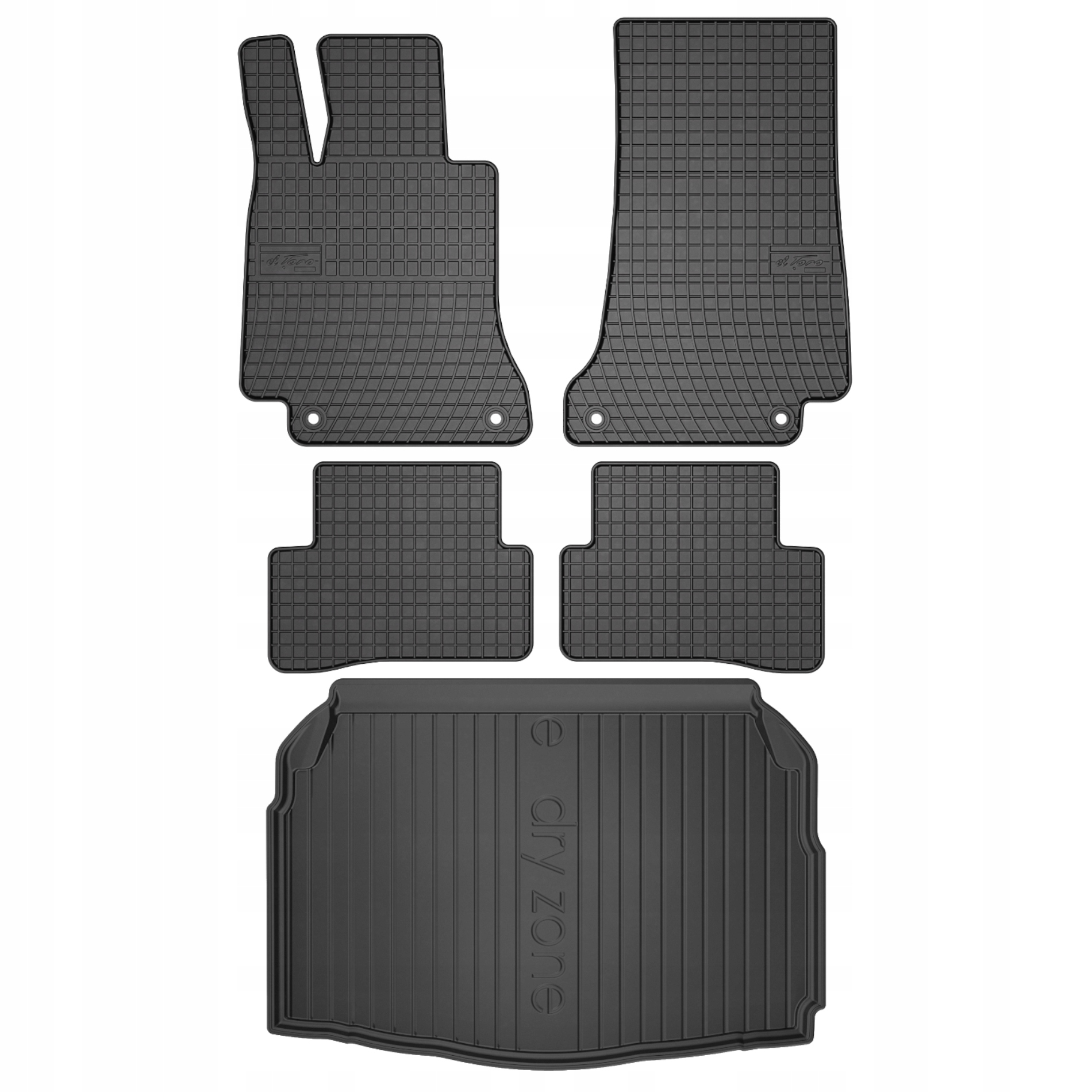 Gumové rohože rohož batožinového priestoru Mercedes C-Klasa W205 14- sedan