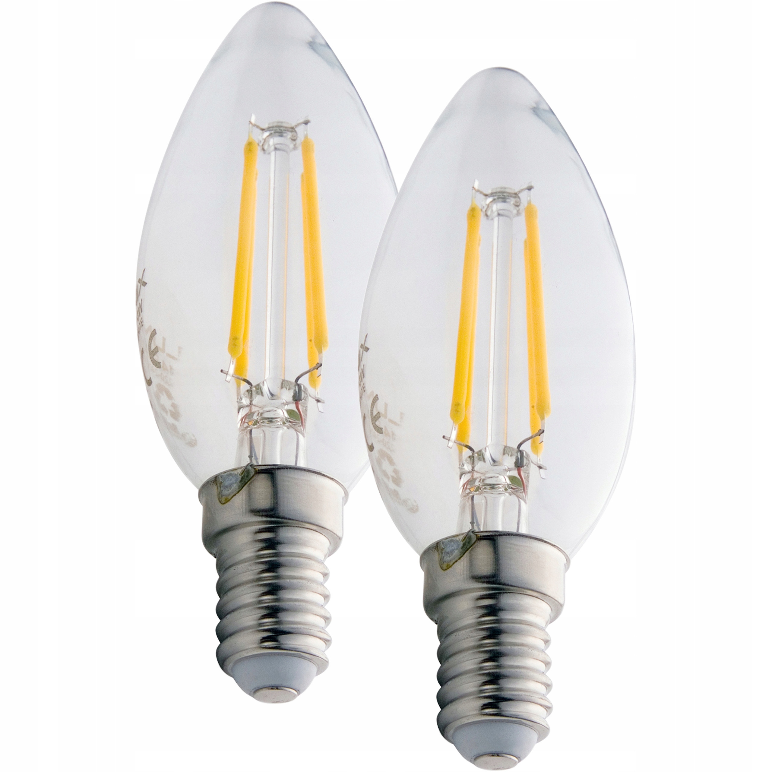 

2x Żarówka E14 Led Filament 8W Neutralna Świeczka