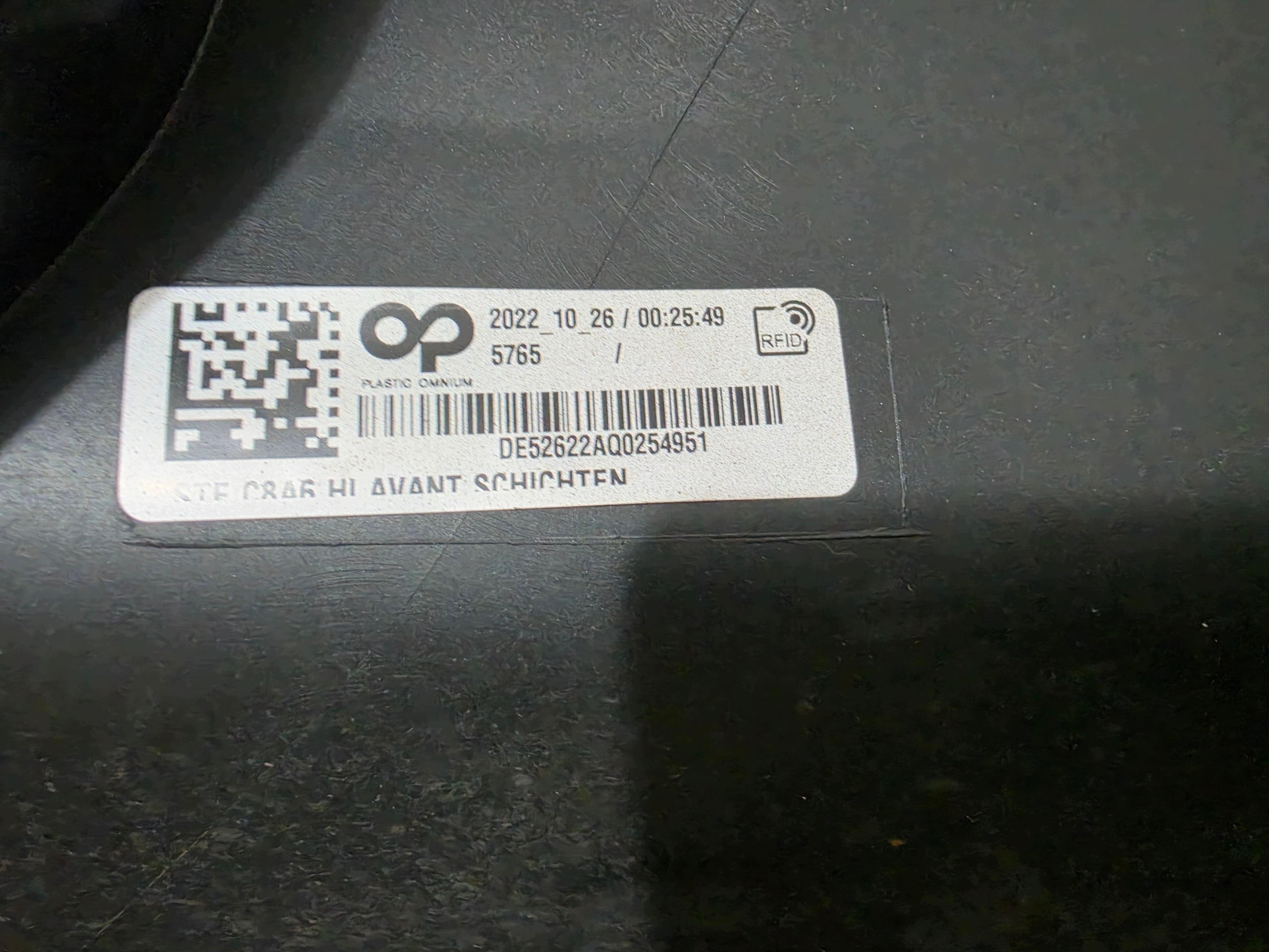 ^ AUDI A6 C8 KOMBI bumper rear part rear 4K9807511