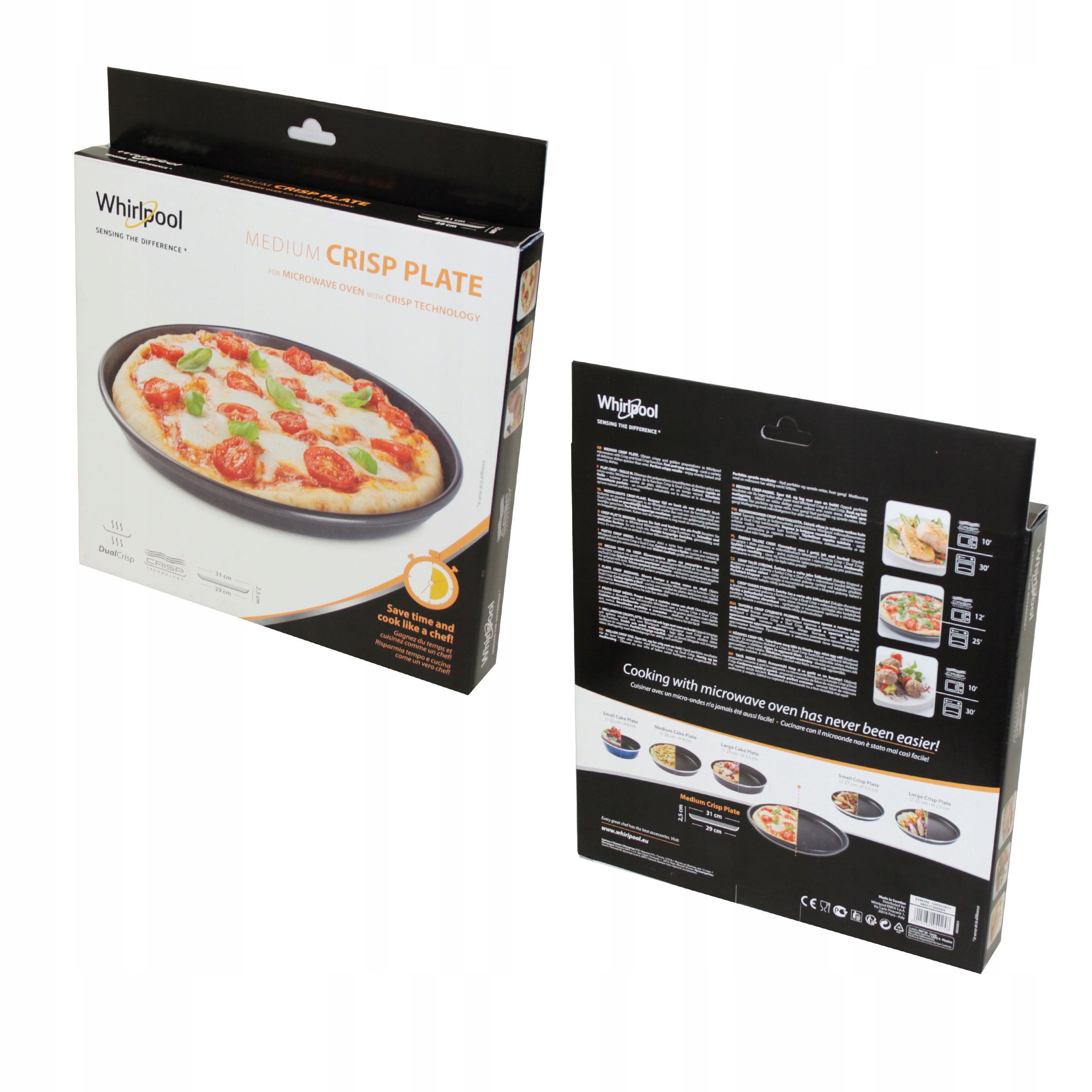 Crisp tanier do mikrovlnnej rúry Whirlpool 29 31 cm