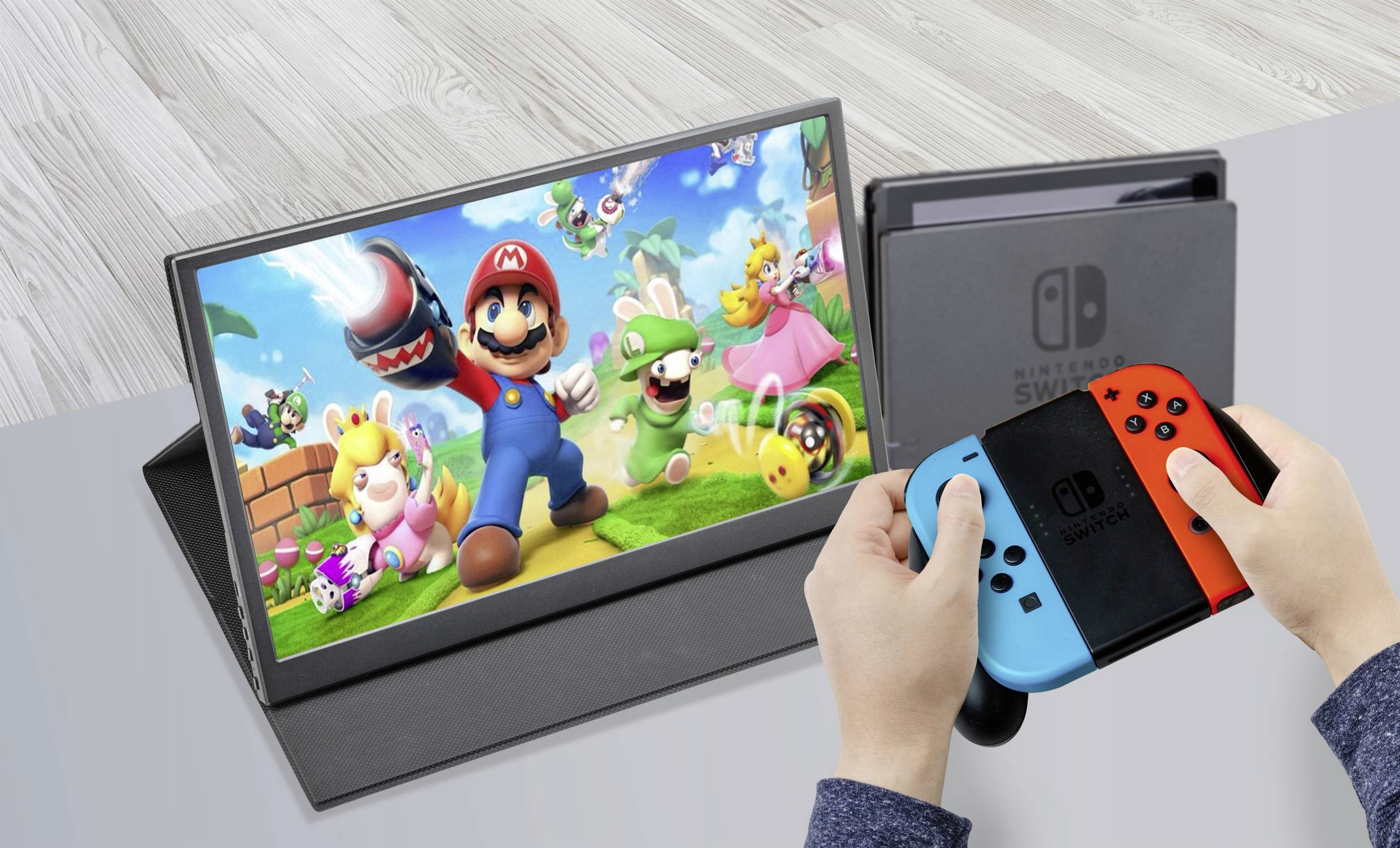 Monitor przenośny Dotykowy 15,6 Mini HDMI USB C Typ telewizora LED