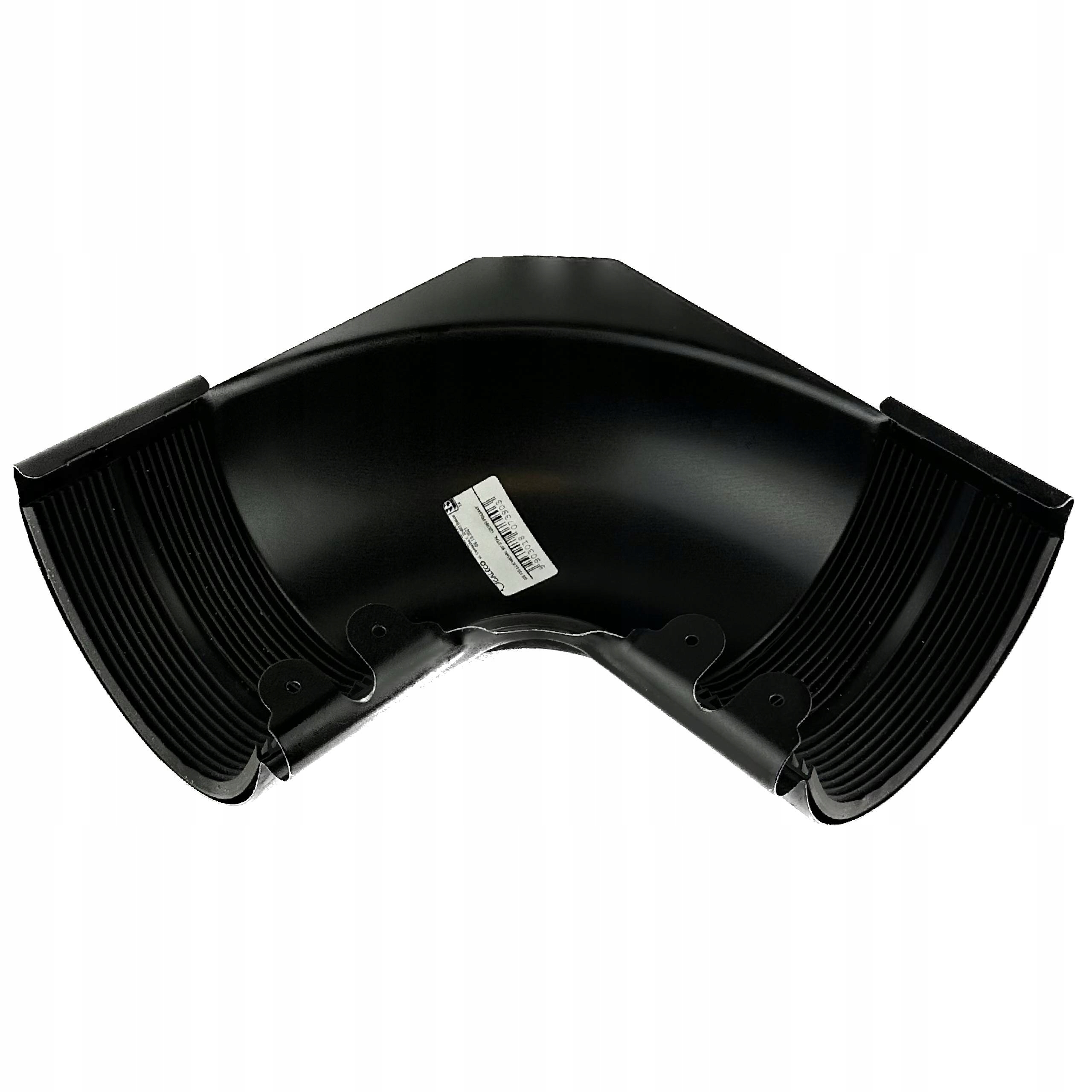 Vnitřní rohový úhel 90° pro okap 120 mm od systému Galeco Ocel Polomat černý