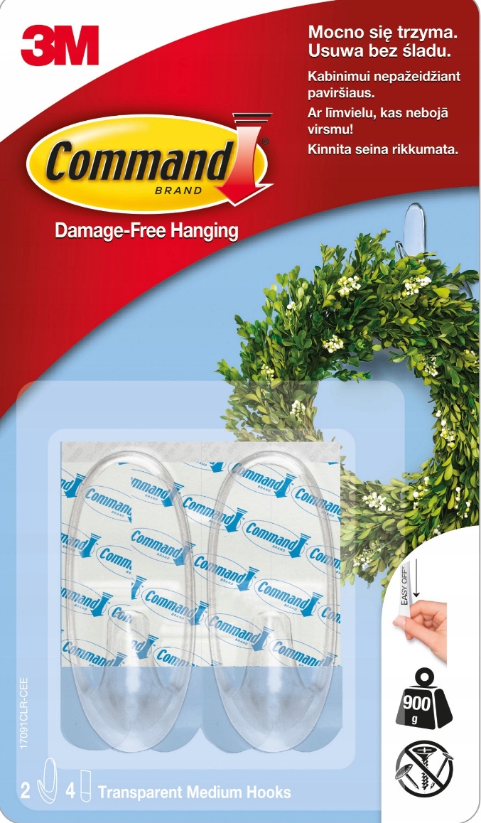 Haczyk Command 2 szt. 900 g