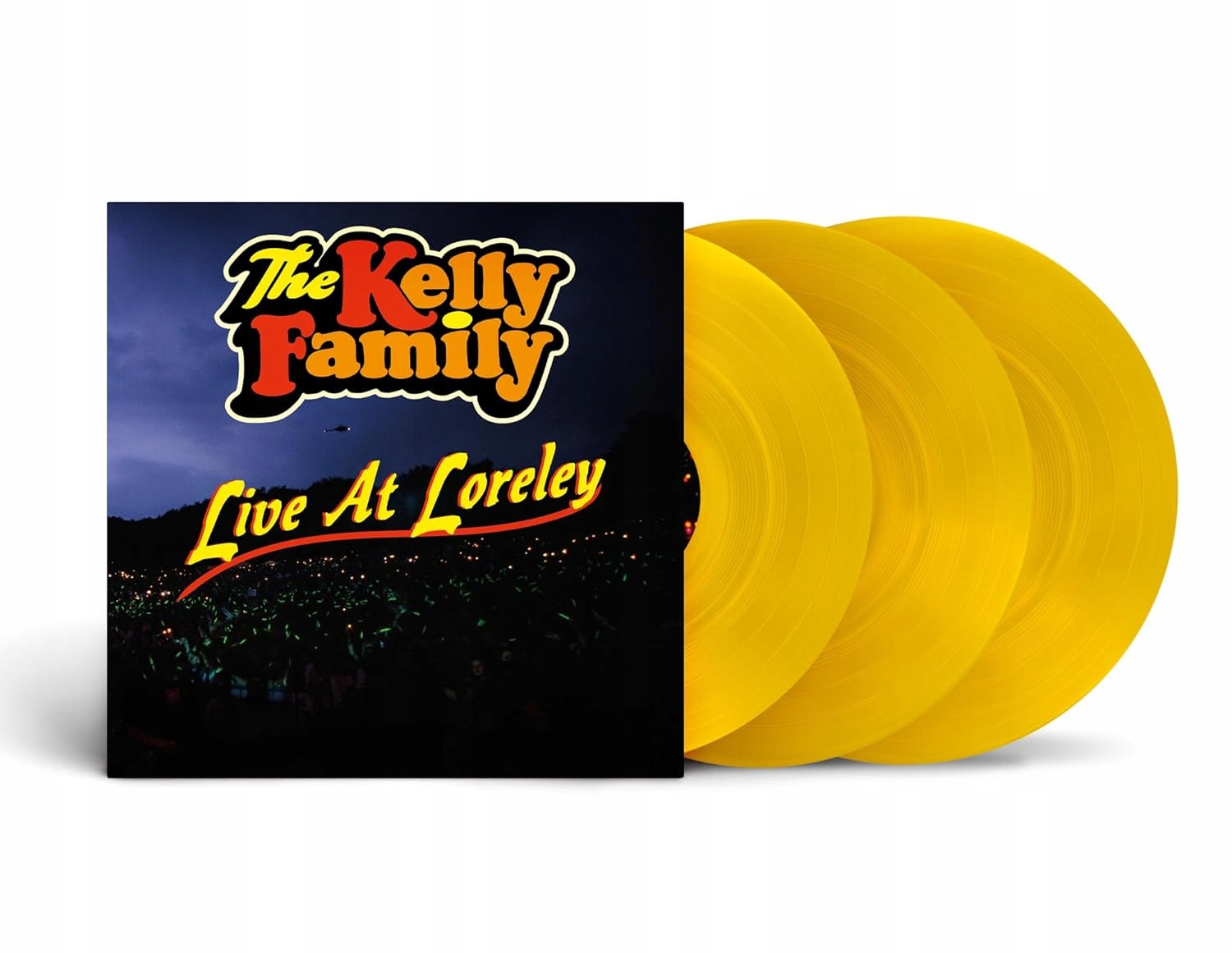 The Kelly Family Live At Loreley Kolor Winyl 3LP Limited & Numbered