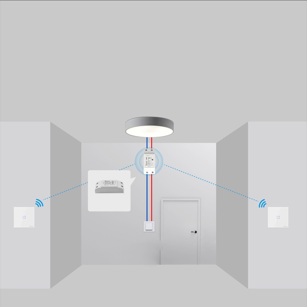 Sonoff 2-kanałowy Włącznik Światła RF 433MHz Pilot Stan opakowania oryginalne