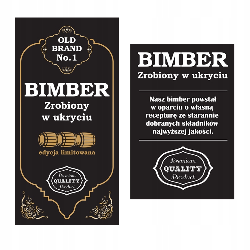 

50 Szt Etykiety Na Bimber Wódkę