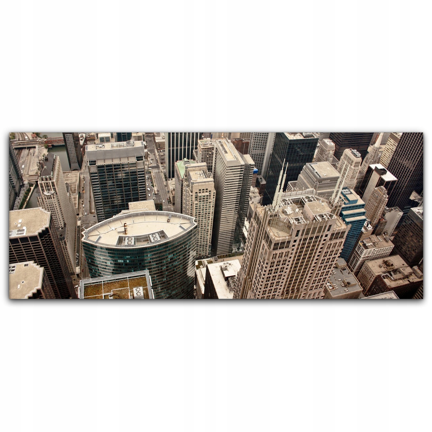 

Obraz Canvas dekoracja 125x50 Chicago Miasto Usa