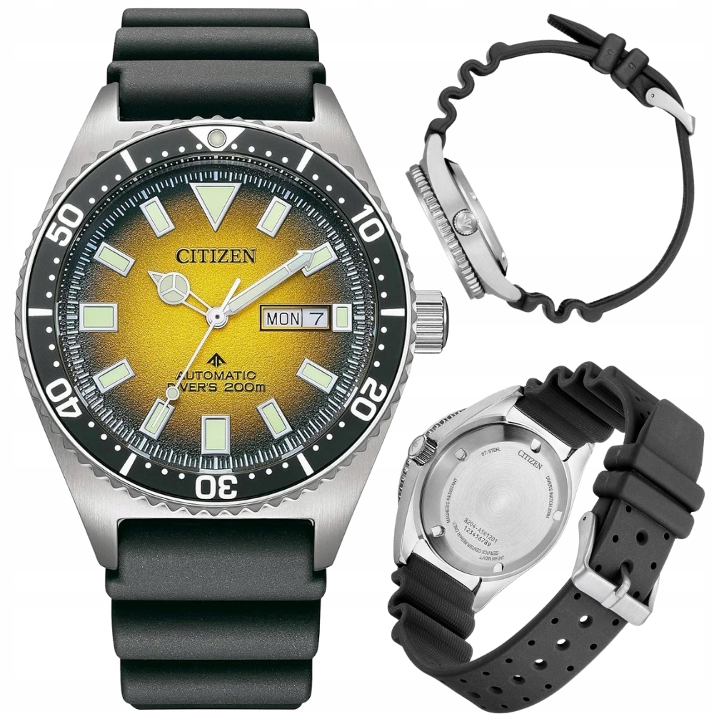 Nové, Originální Hodinky Citizen NY0120-01X Promaster Mechanical